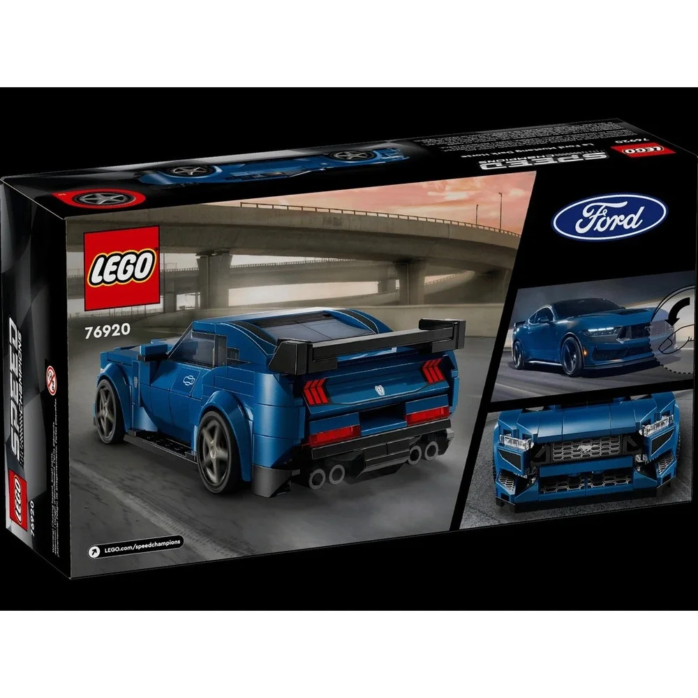 LEGO SPEED CHAMPIONS: Ford Mustang Dark Horse Sports Car 76920 NEW *RETIRED*